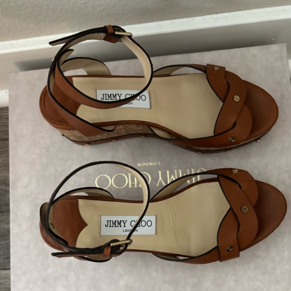 Jimmy Choo Drya Wedge 70 - Picture 6 of 8